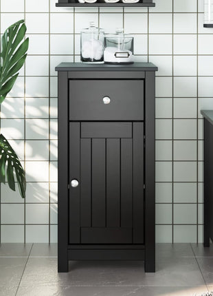 Badkamerkast Berg 69,5X34X80 Cm Massief Grenenhout