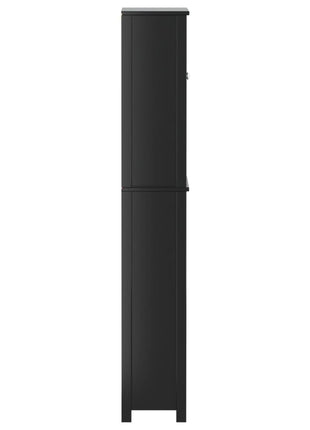 Toiletmeubel Berg 60X27X164,5 Cm Massief Hout