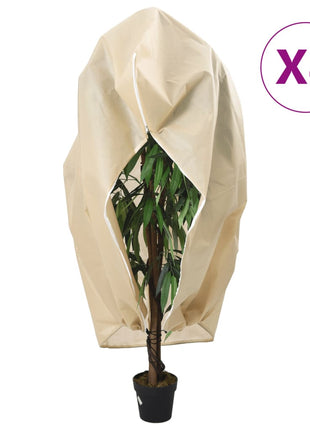 Plantenhoezen Met Ritssluiting 70 G/M² 1,2X1,8 M Beige