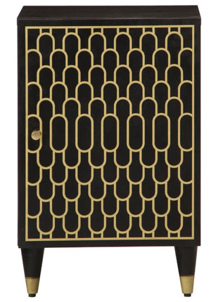 Badkamerkast 38x33x58 cm massief mangohout