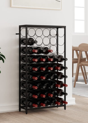 Wijnrek Voor 28 Flessen Metaal