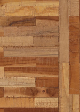 Eettafel 120x62x76 cm massief teakhout