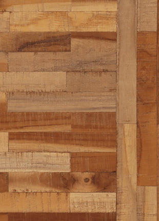 Eettafel 148x97x76 cm massief teakhout