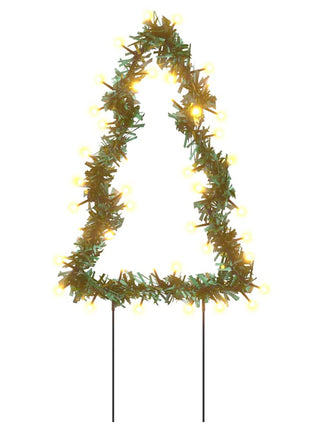 Kerstverlichting Kerstboom Met Grondpinnen 50 Led's 30 Cm