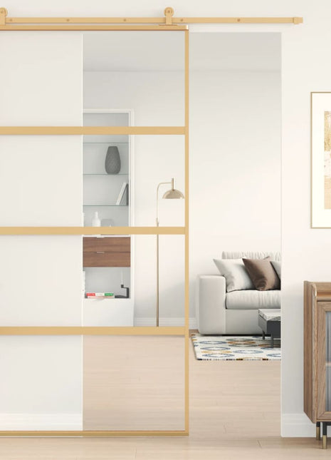 Schuifdeur Aluminium En Esg-Glas