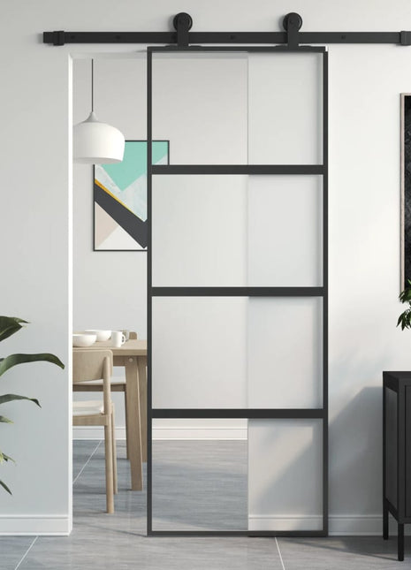 Schuifdeur Gehard Glas En Aluminium