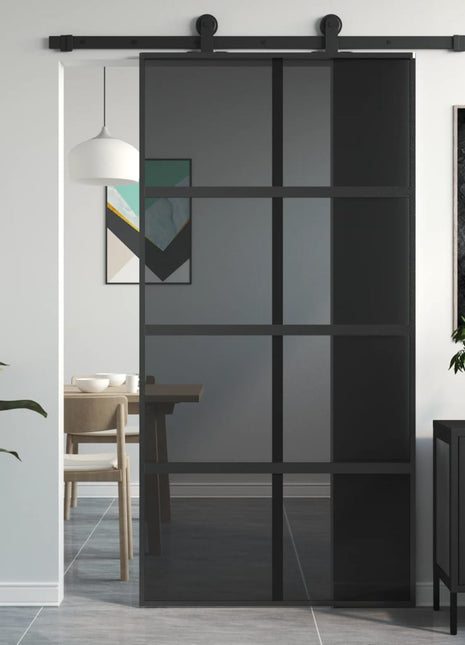 Schuifdeur Gehard Glas En Aluminium