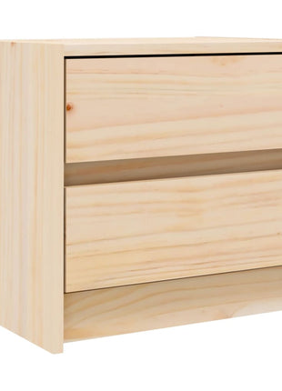 Nachtkastjes 40X31X35,5 Cm Massief Grenenhout