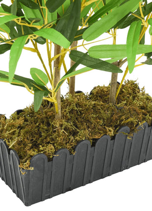 Kunstplant Bamboe 500 Bladeren 80 Cm Groen