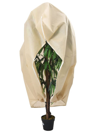 Plantenhoezen Met Ritssluiting 70 G/M² 1,2X1,8 M Beige