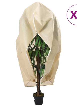 Plantenhoezen Met Ritssluiting 70 G/M² 1,2X1,8 M Beige