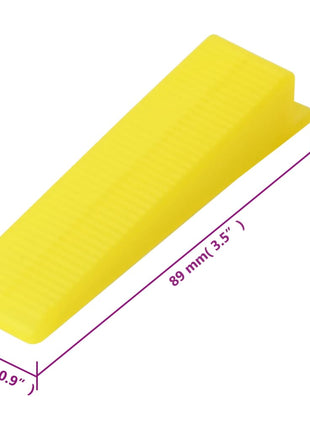 Nivelleringssysteem Voor Tegels 250 Wiggen 500 Klemmen 1,5 Mm
