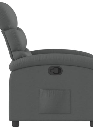 Fauteuil Verstelbaar Stof Donkergrijs
