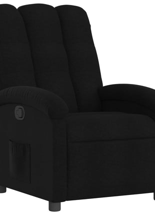 Fauteuil Verstelbaar Stof Zwart