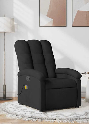 Fauteuil Verstelbaar Stof Zwart
