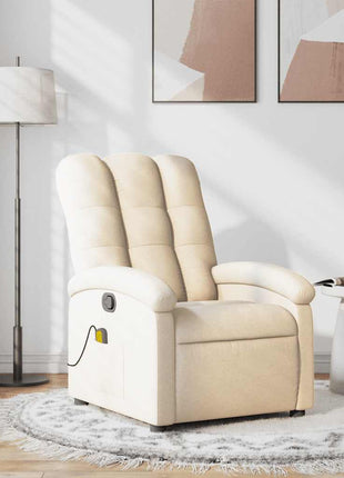Fauteuil Verstelbaar Stof Kleurig Crème