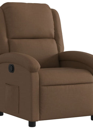 Fauteuil Verstelbaar Stof Bruin