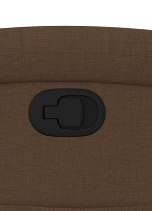 Fauteuil Verstelbaar Stof Bruin