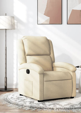 Fauteuil Verstelbaar Stof Kleurig Crème