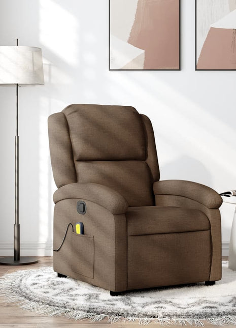 Fauteuil Verstelbaar Stof Bruin