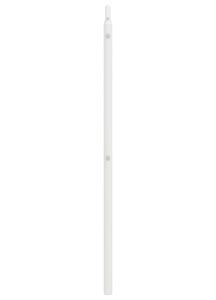 Hoofdbord 160 cm metaal wit