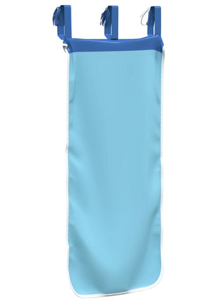 Gordijnen voor hoogslaper polyester blauw