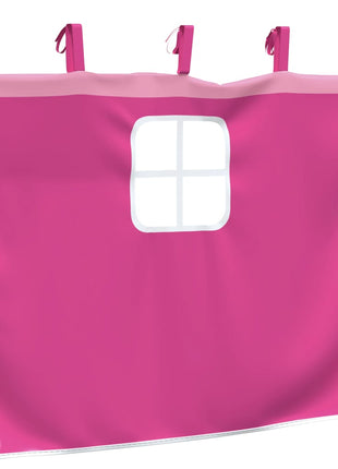 Gordijnen voor hoogslaper polyester roze