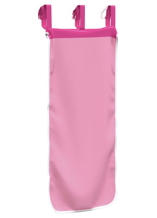 Gordijnen voor hoogslaper met tunnel en toren roze
