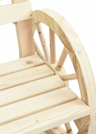 Tuinstoelen 4 st massief vurenhout