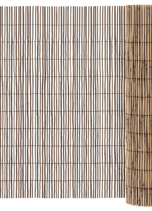 Tuinscherm 400x100 cm riet