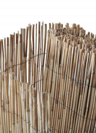 Tuinscherm 400x100 cm riet