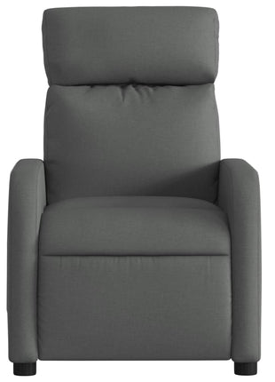 Fauteuil verstelbaar stof donkergrijs