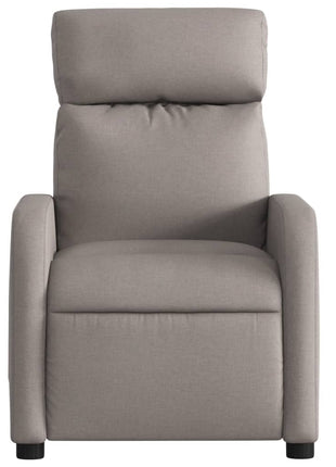 Massagestoel verstelbaar stof taupe