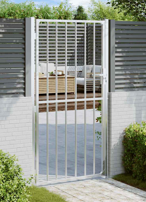 Poort 100x180 cm roestvrij staal