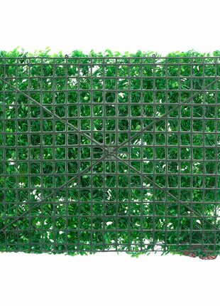 Hek met kunstplanten 6 st 40x60 cm groen