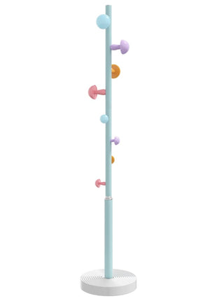 Kapstok 172 cm gepoedercoat ijzer blauw