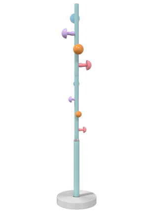 Kapstok 172 cm gepoedercoat ijzer blauw