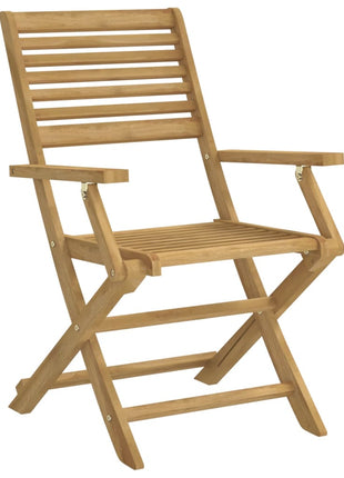 Tuinstoelen 2 st inklapbaar 54,5x61,5x86,5 cm acaciahout