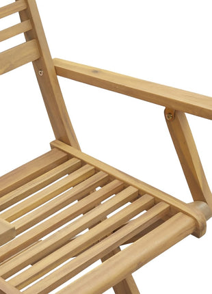 Tuinstoelen 2 st inklapbaar 54,5x61,5x86,5 cm acaciahout