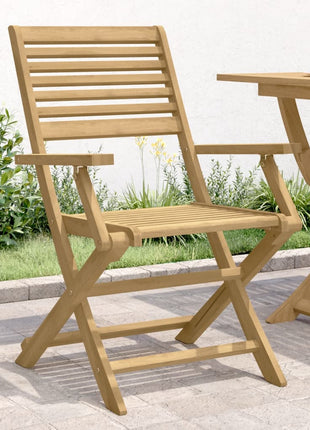 Tuinstoelen 2 st inklapbaar 54,5x61,5x86,5 cm acaciahout