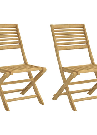 Tuinstoelen 2 st inklapbaar 48,5x61,5x87 cm massief acaciahout