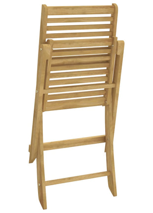 Tuinstoelen 4 st inklapbaar 48,5x61,5x87 cm massief acaciahout