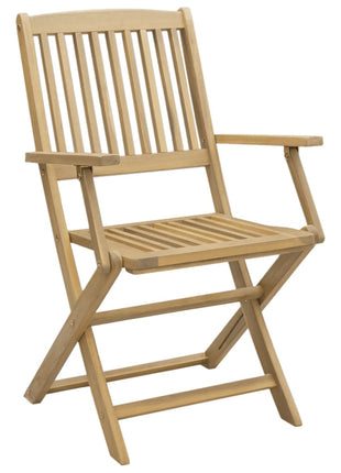 Tuinstoelen 4 st inklapbaar 57,5x54,5x90 cm massief acaciahout
