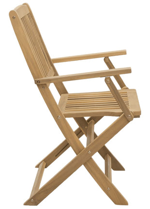 Tuinstoelen 4 st inklapbaar 57,5x54,5x90 cm massief acaciahout