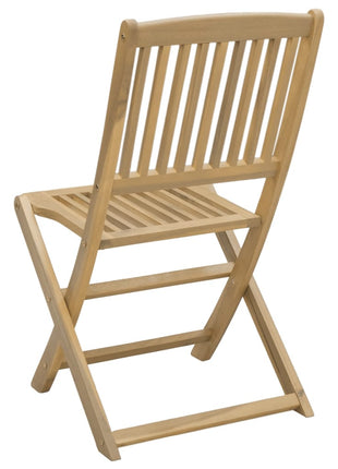 Tuinstoelen 4 st inklapbaar 57x49x90 cm massief acaciahout