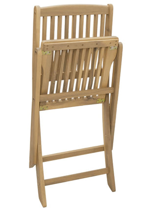 Tuinstoelen 4 st inklapbaar 57x49x90 cm massief acaciahout