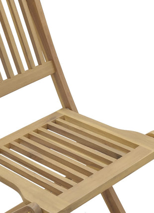 Tuinstoelen 4 st inklapbaar 57x49x90 cm massief acaciahout