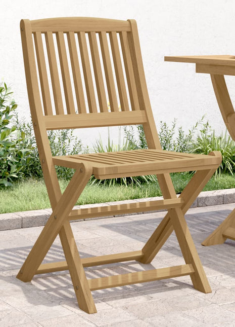 Tuinstoelen 4 st inklapbaar 57x49x90 cm massief acaciahout
