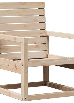 Tuinstoel 57,5x63x76 cm massief grenenhout
