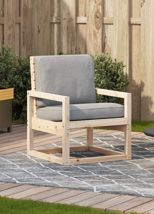 Tuinstoel 57,5x63x76 cm massief grenenhout